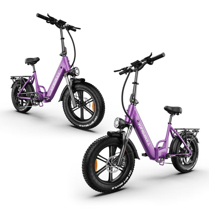 Kingbull Literider 2.0 | All Terrain Fat Tire Folding Electric Bike