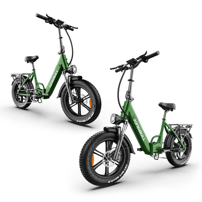 Kingbull Literider 2.0 | All Terrain Fat Tire Folding Electric Bike