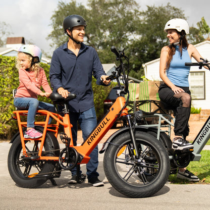 Kingbull Voyager | Fat Tire Electric Cargo Bike