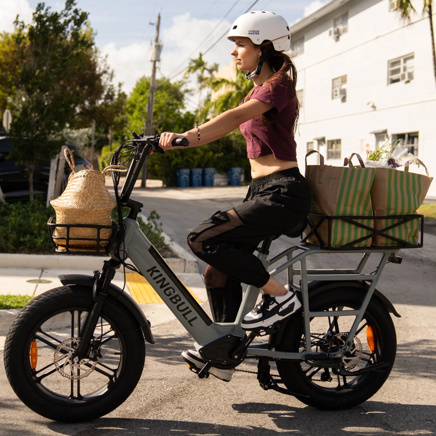Kingbull Voyager | Fat Tire Electric Cargo Bike
