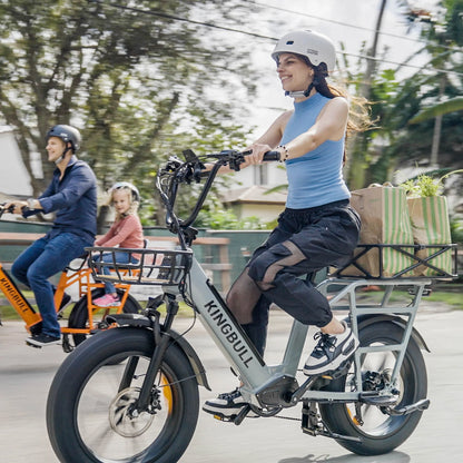 Kingbull Voyager | Fat Tire Electric Cargo Bike
