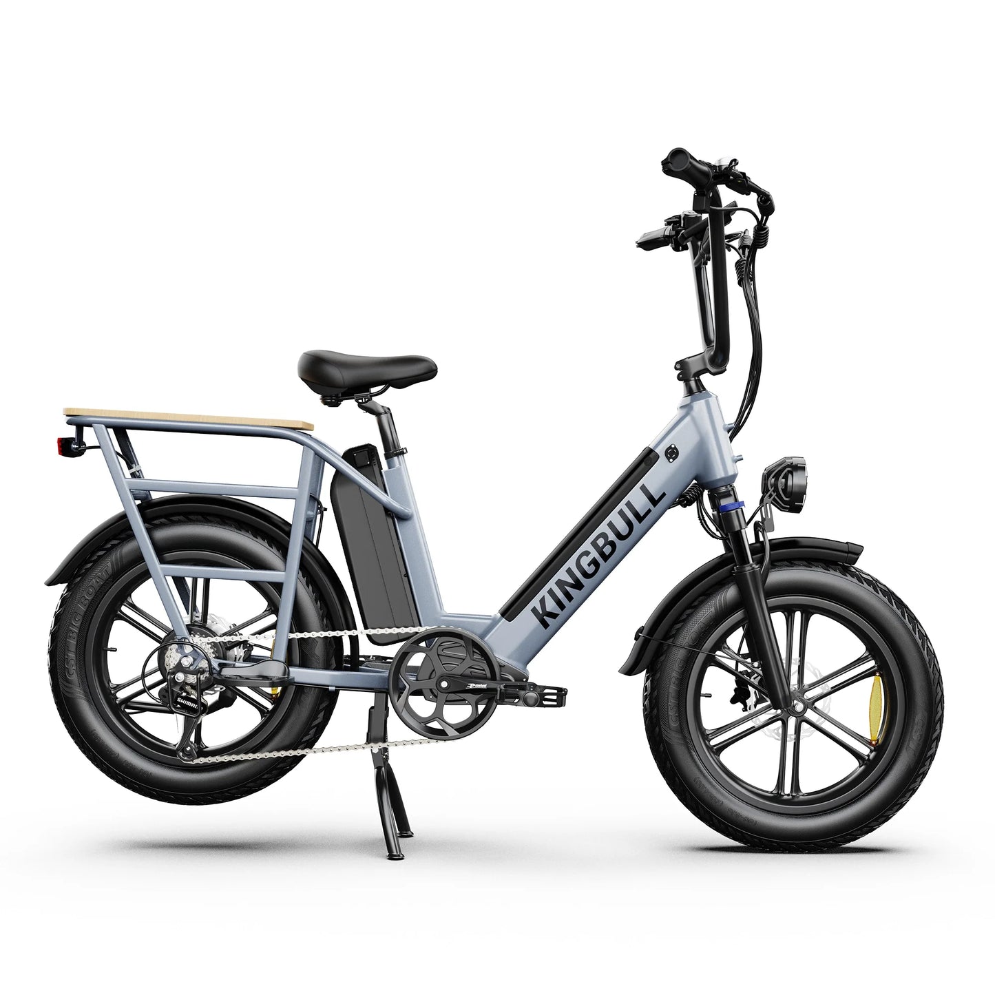 Kingbull Voyager | Fat Tire Electric Cargo Bike