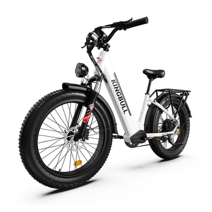 Kingbull Discover ST electric bike detailed profile showcasing motor and battery integration