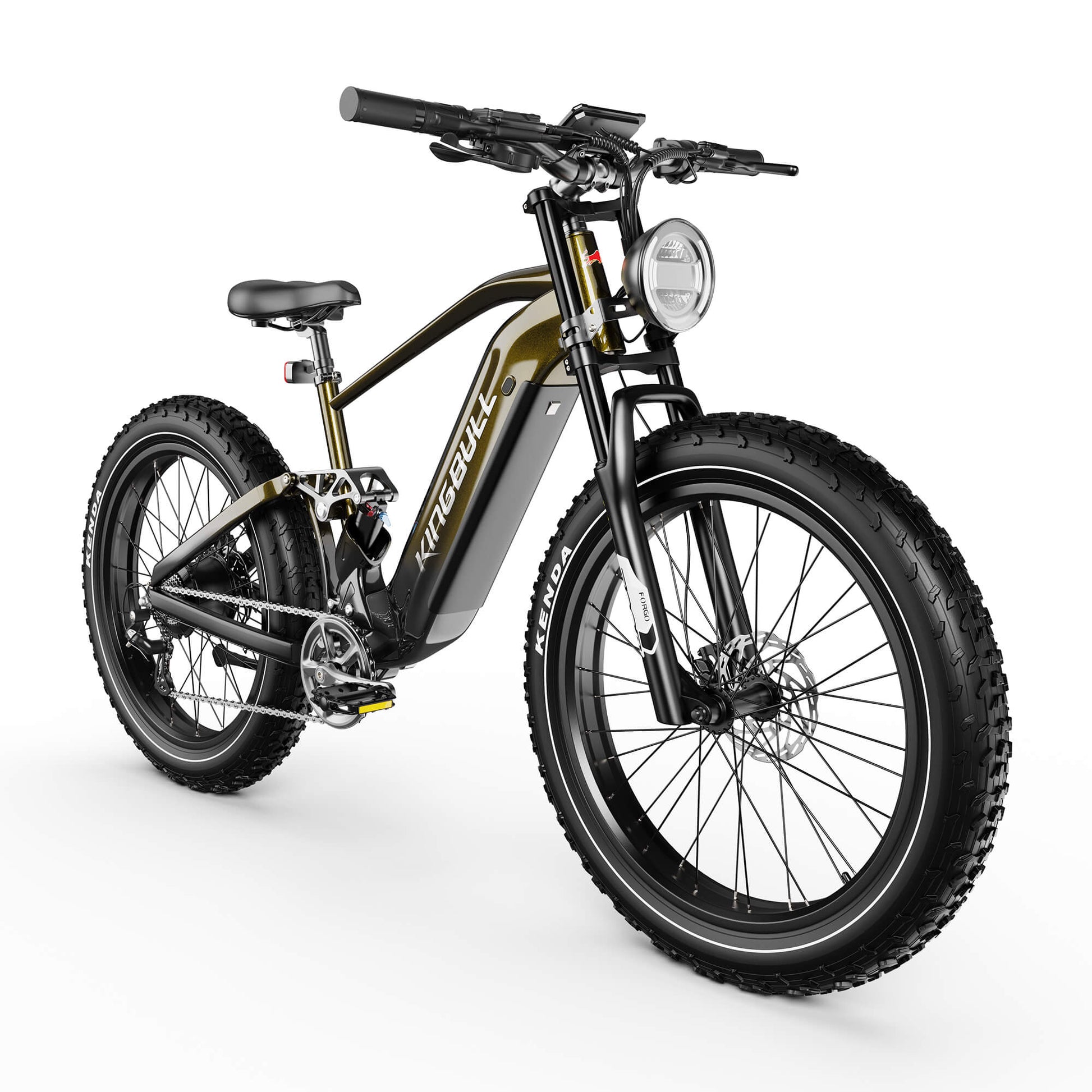 Kingbull EX Titan off-road electric bike – full side view