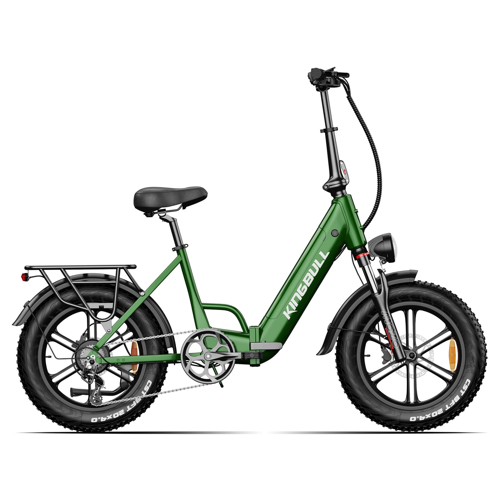 Green Foldable electric bike – Kingbull Literider 2.0