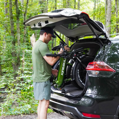 Easy to take out: Literider 2.0 folding ebike, easy to carry